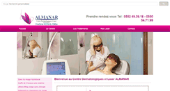 Desktop Screenshot of cliniquelaserrouiba.com